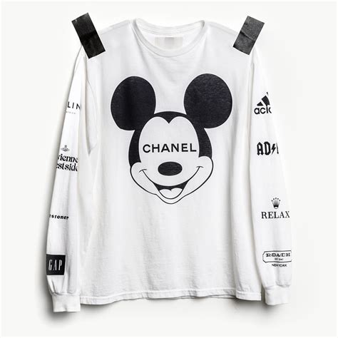 chanel mickey mouse shirt fake